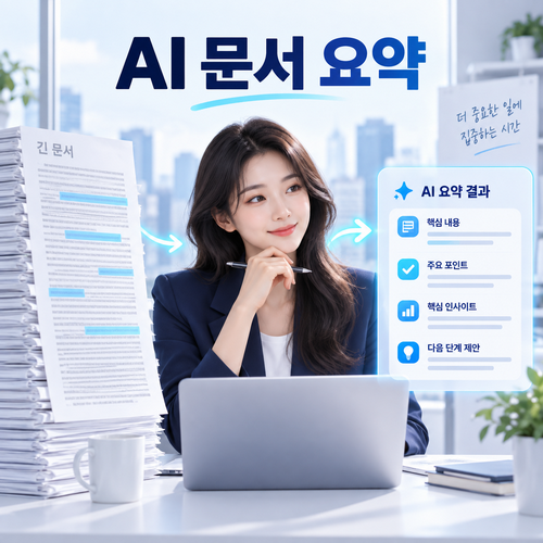 AI로 문서 요약과 핵심 내용 추출하는 방법
