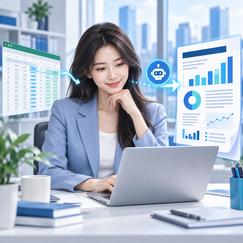 AI로 엑셀 업무 자동화하는 방법