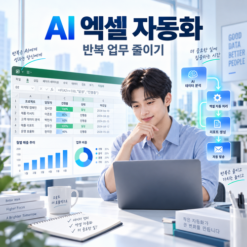 AI로 엑셀 업무 자동화하는 방법