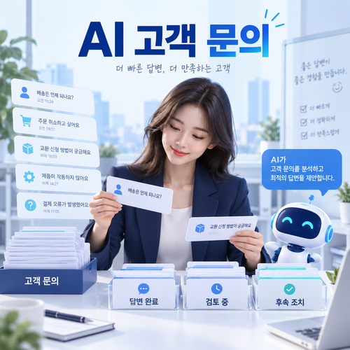 AI로 고객 문의를 빠르게 분류하고 답변하는 방법